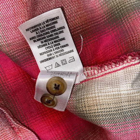 AEROPASTLE plaid button down shirt size medium - Picture 8 of 8